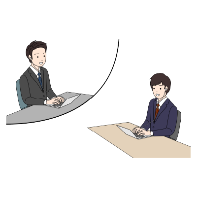 会議に同席