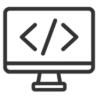 開発を表すコードのアイコン